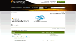 Desktop Screenshot of forum.sunstone.com